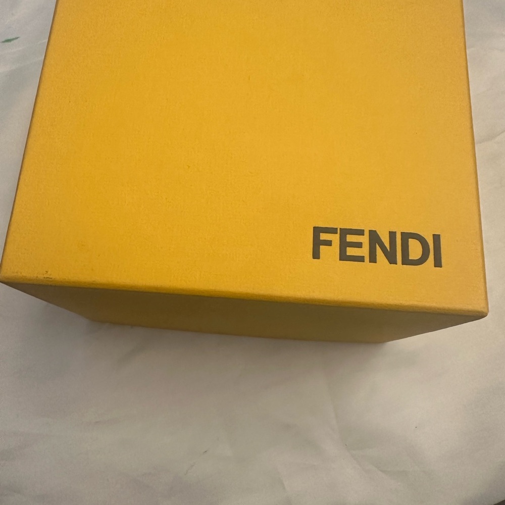 Fendi Mustard Yellow Box